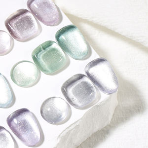 AILANUO Série de vernis à ongles gel œil de chat en cristal de glace 6 couleurs 15ml Vernis à ongles gel œil de chat Sans TPO Sans Hema OEM ODM Gel néon - Product Image 1