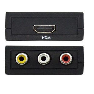 Mini Convertidor RCA <span class=keywords><strong>a</strong></span> AV <span class=keywords><strong>a</strong></span> HD, Adaptador AV2HD para VCR, DVD, Alimentación por USB, Compatible con 720P/1080P, Accesorios de <span class=keywords><strong>Audio</strong></span> y <span class=keywords><strong>Video</strong></span> - Product Image 3