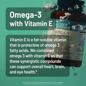 Fabricant de suppléments d'huile de poisson oméga 3 en gros, soutient la fonction immunitaire et la santé des adultes, 60 gélules d'huile de poisson oméga 3 - Product Image 5