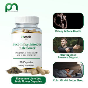 Cápsulas de Flor de Eucommia Ulmoides para Hombre, Suplemento Herbal, Apoyo Diario para el Bienestar, Sin GMO, Sin Gluten, Apto para Veganos, Energía - Product Image 3