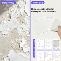 Pâte de réparation murale résistante aux alcalis, anti-efflorescence, revêtement hydrofuge pour la réparation des murs domestiques – Vente en gros directe usine
