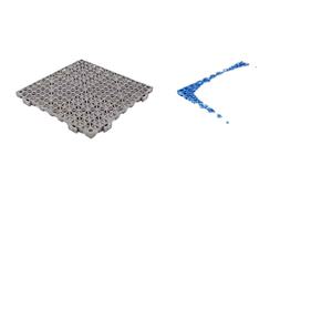 Hot Sale Interlocking PVC Floor Tile Anti slip Bathroom <b>Plastic</b> Floor Mat - Product Image 2