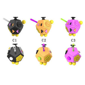 Cubo de Descompresión de 12 Caras, Juego de Dados Antiestrés Popular, Juguete Sensorial Promocional - Product Image 4