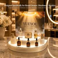 Exhibidor de Maquillaje y Lápices de Sobremesa, Soporte para Brillo Labial, Exhibidor de Cosméticos Personalizado para Mostrador de Tienda Minorista