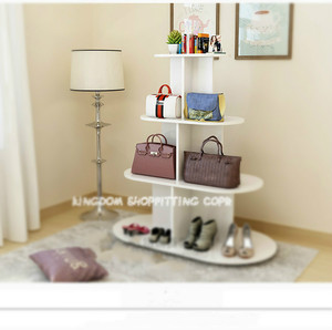 Ahşap gondol ekran standı, kule raf marketler için - Product Image 6