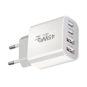 45W Multi Port Charger PD3.0 QC3.0 USB-<b>C</b> Fast <b>Charging</b> For Laptop White - Product Image 2