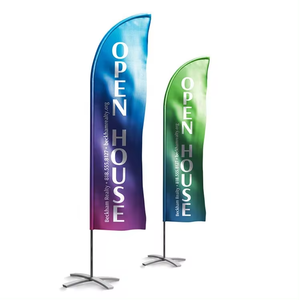 <strong>Custom</strong> Advertising Beach <strong>Flags</strong> Outdoor Flying Banner Teardrop <strong>Flags</strong> Sublimation Printing Beach Feather <strong>Flag</strong> <strong>Maker</strong> - Product Image 2