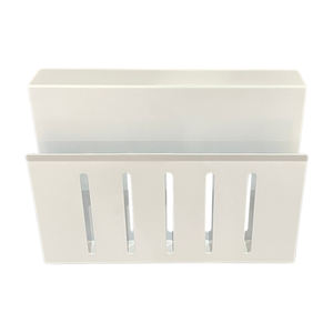 Fournitures de bureau noires de haute qualité organisateur de bureau support de stockage latéral de bureau carré moderne - Product Image 4