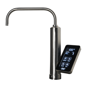 Buder Taiwan Smart Touch Panel Display Water Dispenser <b>Electric</b> Powered Hot Cold Stainless Steel Plastic Household Hotel Use - Product Image 2