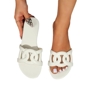 ashion Export Hot Sale Vintage Fashion Serial Flat Outfit Women <b>Plus</b> <b>Size</b> Sandals and Slippers Slippers231 231 - Product Image 5