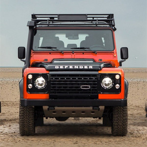 <span class=keywords><strong>Griglia</strong></span> Frontale in ABS per Auto, Copertura Mascherina Anteriore, <span class=keywords><strong>Griglia</strong></span> Radiatore Modificata per Land Rover Old Defender 90 110 - Product Image 3