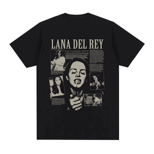 Camiseta de Lana Del Rey, Camiseta del Álbum <span class=keywords><strong>Ultraviolence</strong></span>, Camiseta de Hip Hop Vintage para Hombre y Mujer, Camisetas de Manga Corta, Ropa Urbana Gótica - Product Image 1