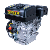 Générateur d'électricité portable de 210 cm³, 7,5 CV, haute pression, à essence, pour usage agricole, avec boîte de vitesses, refroidissement par air, fabriqué en usine