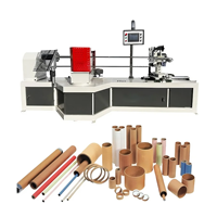 Machine à enrouler automatique de tubes en papier en spirale CNC HT-2150C, machine à fabriquer des tubes en papier, en vente