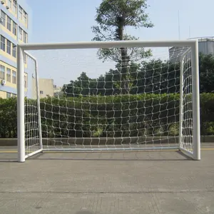 Hochfestes abnehmbares tragbares Falt training Hinterhof-Fußball tor netze Faltbares Aluminium-Fußball tor