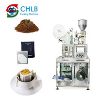 Machine d'emballage automatique de sachets filtre à café pour les torréfacteurs de café moulu et les marques de café individuel en sachet à oreilles suspendues