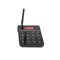 Système de sonorisation sans fil de haute qualité avec clavier tactile et pagers vibrants pour le service de restauration, les cafés, les banques et les hôtels