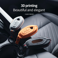 Pour Lamborghini Urus Revuelto, housse de clé de voiture orange, bleue, rouge, porte-clés de luxe, pièces et accessoires automobiles