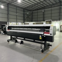 Imprimante jet d'encre grand format à solvant écologique haute vitesse 3,2 m avec double tête Epson XP600 I1600E1 pour toile et traceur – Direct Usine