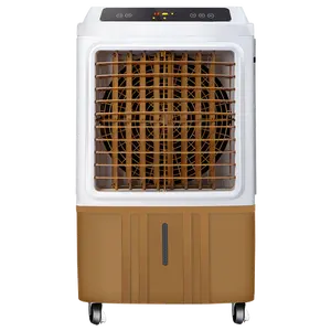 Refrigerador de ar elétrico evaporativo, 30/45/60/70/100 litros com controle remoto