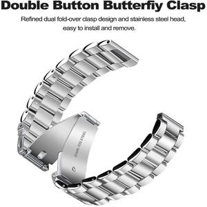 <span class=keywords><strong>Bracelet</strong></span> en Titane 18mm 20mm 22mm pour Samsung/<span class=keywords><strong>AMAZFIT</strong></span> huawei <span class=keywords><strong>GTR</strong></span> 42mm <span class=keywords><strong>Bracelet</strong></span> <span class=keywords><strong>Montre</strong></span>-<span class=keywords><strong>Bracelet</strong></span> en Métal - Product Image 5