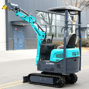 Nouvelle mini-excavatrice 1000 kg, moteur multifonction, utilisation agricole, excavatrice sur chenilles, petite, très demandée en Europe, haute performance - Product Image 1