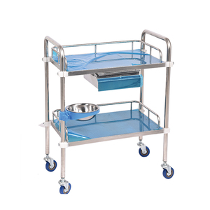 Medical Hospital <strong>Dressing</strong> Mobile Cart Medicine-Delivery <strong>Trolley</strong> for Sales - Product Image 1