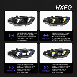 HXFG para Serie <span class=keywords><strong>3</strong></span> F30/F35 2013-2018, Faros Delanteros LED DRL, Plug-and-Play, 6000 Lúmenes, 6500K, Autopartes - Product Image 6