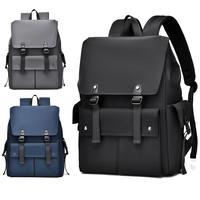 Sac à dos de voyage pour homme, style élite professionnel, grande capacité 20-35L, doublure polyester, sangle à coussin d'air, collection Printemps 2026