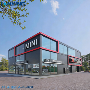 Costruzione prefabbricata del magazzino della struttura d'acciaio di piccola progettazione moderna per stoccaggio del metallo nei magazzini della fabbrica - Product Image 1