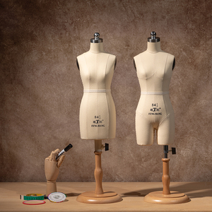 Maniquí de Costura Ajustable al por Mayor, Maniquí Femenino de 1/2, 1/3, 1/4, Mini Maniquí para Sastre - Product Image 4