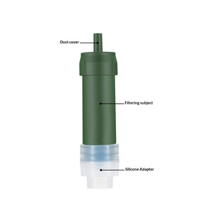 <span class=keywords><strong>Kit</strong></span> de survie d'urgence pour le camping, outil portable de purification de l'eau par paille - Product Image 6