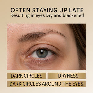 Greenlem Venta al por Mayor OEM - Crema Hidratante Antiarrugas con Ácido Hialurónico y Vitamina C para el Cuidado de los Ojos, para Todo Tipo de Piel, 50 ml - Product Image 3