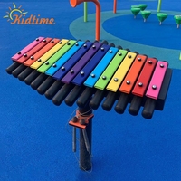 Juego de instrumentos musicales para exteriores, marimbas, metalófonos, instrumento de percusión, xilófono para niños para Parque