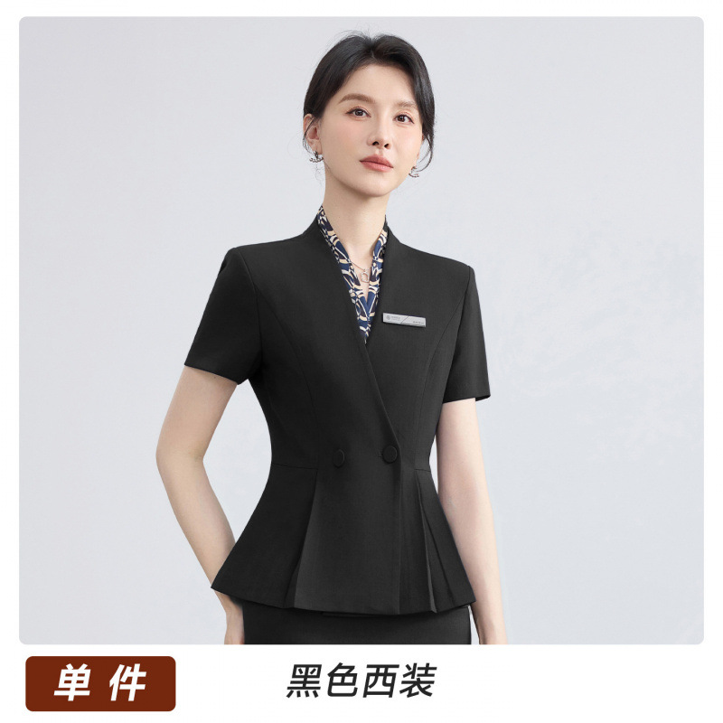 Black single-piece suit