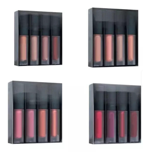 Set de 4 Mini Brillos Labiales y Lápices Labiales, 4 Colores Mate Hidratantes - Product Image 2