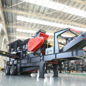 Zhongde Straßenbau Mobile Brechanlage PLC-Gesteuert Motorbetriebener Stein- und Erzbrecher mit Hoher Kapazität 150-500t/h - Product Image 2