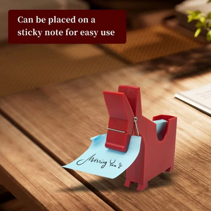 Porte-mémo de bureau mignon, clip en plastique mule, porte-cartes de visite, rangement, fournitures de bureau, distributeurs, papeterie - Product Image 2
