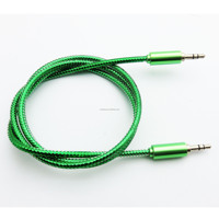 OEM Car 1m 3ft ps4 Cable pioneer Audio Aux to Phone to 3 Pin 3.5mm Aux Audio Cable Auxiliar with Microphone Retail Box