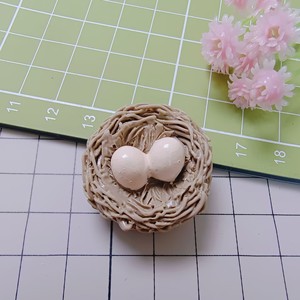 100 Piezas de Mini Nidos de Pájaro de Resina para Manualidades, Decoración, Modelo Hecho a Mano, Miniaturas de Jardín de Hadas, Casa de Muñecas DIY - Product Image 4