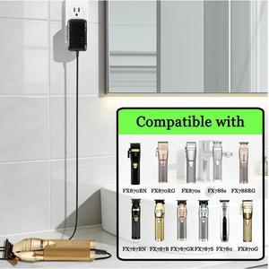 Chargeur de remplacement 4,5 V pour tondeuse sans fil <span class=keywords><strong>BaByliss</strong></span> <span class=keywords><strong>PRO</strong></span> FX820 FX788 FX787 FX870 FXSSM FX726 FX825 - Product Image 6