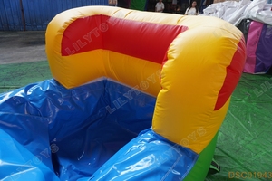LilyToys - <span class=keywords><strong>Casa</strong></span> Inflable Comercial con Tobogán Acuático y Piscina, Diseño <span class=keywords><strong>de</strong></span> Palmera Tropical, <span class=keywords><strong>para</strong></span> <span class=keywords><strong>Alquiler</strong></span> en <span class=keywords><strong>Fiestas</strong></span> - Product Image 4