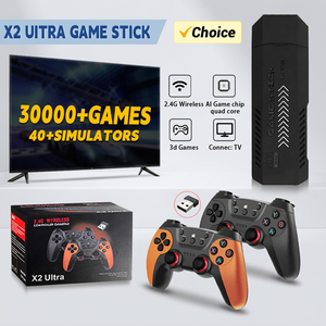 Consola de Juegos X2 Ultra TV, 40000 Juegos, Salida 4K, Consola Retro Portátil de 128 GB, 2.4G, Baja Latencia, Doble Control Inalámbrico - Product Image 1