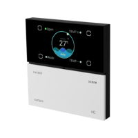 Interrupteur intelligent électrique X3 Pro 2.0 blanc en aluminium (design barre) avec contrôle par application pour usage domestique et hôtelier - Contrôle des rideaux AC