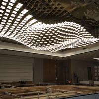 Lámpara Colgante LED de Cristal con Barra Larga Suspendida Multiángulo para Decoración Interior Creativa de Espacios Comerciales y de Catering