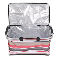 Koelertas op maat, groothandel, ecologisch, picknick, non-woven, waterdicht, draagbaar, Oxford, thermisch geïsoleerd, met ritssluiting
