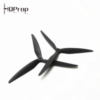 Hélices HQProp 10x5x3 pouces à 3 pales CW+CCW (2 pièces) 10 pouces en nylon et fibre de carbone pour drones FPV