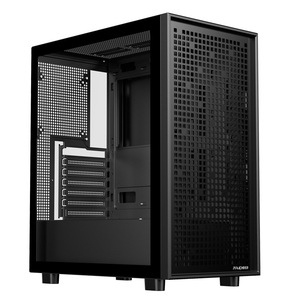 Boîtier PC Gaming Penco Mid Tower <span class=keywords><strong>Micro</strong></span> <span class=keywords><strong>ATX</strong></span> en Acier, Style Open Frame avec Fenêtre Latérale, Ports USB Frontaux, Accès Facile au Matériel - Product Image 5
