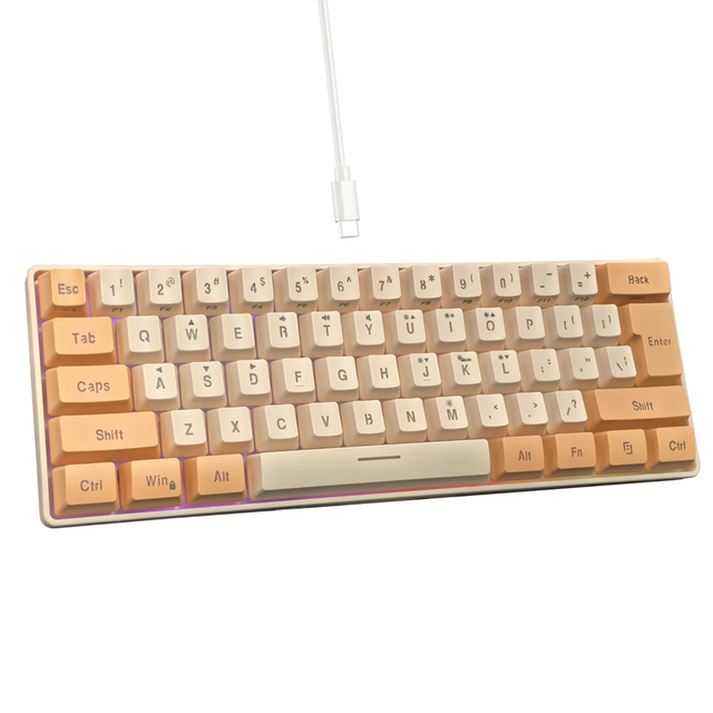 High Performance RGB Mechanical Gaming Keyboard | Hot Swappable Speed Switch Wired LED Backlit Keyboard for PC Gamers