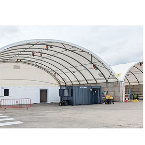 Carpa de Almacenamiento Personalizada de PVC |   Resistente al viento y a la carga de nieve |   Almacén/Refugio Logístico - Product Image 4